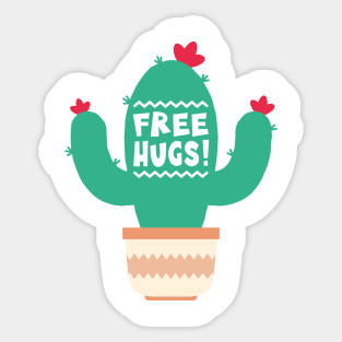 Free hugs Sticker